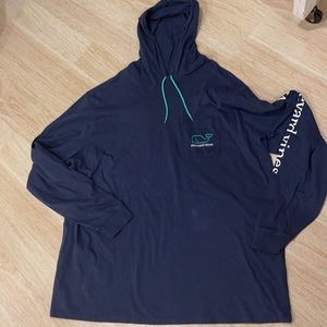 Vineyard vines long sleeve hooded tee
